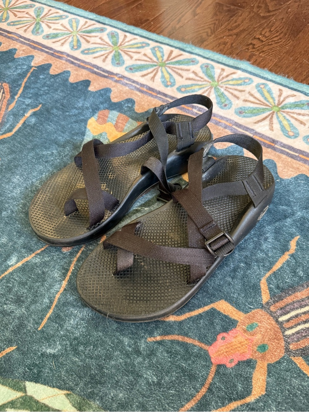 Chaco Men's Black Strappy Outdoor Sandals